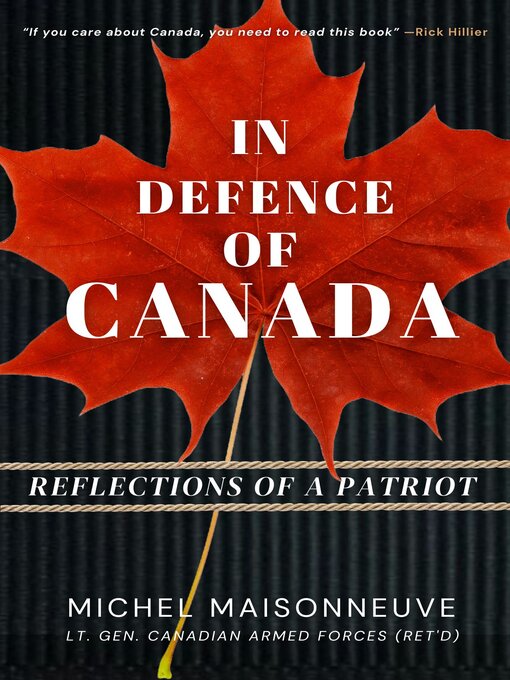 Title details for In Defence of Canada by General Maisonneuve - Wait list